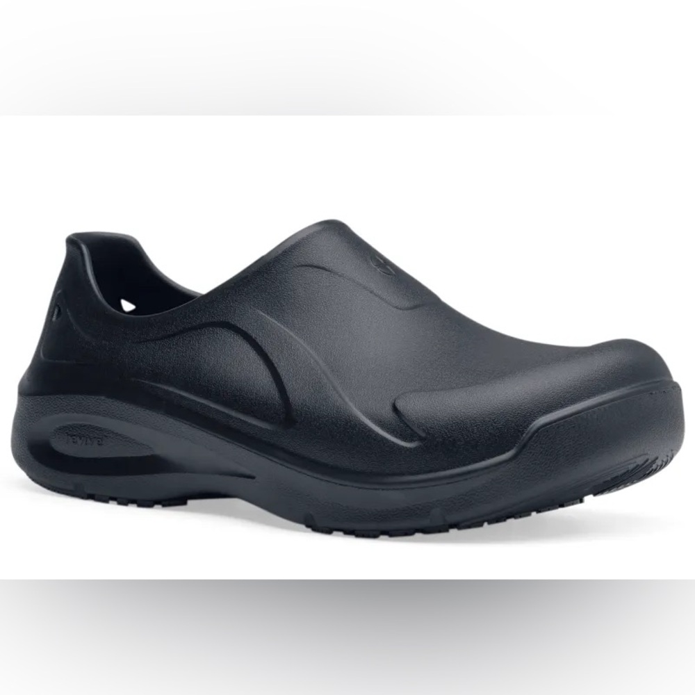 Black Slip‑On Comfort Shoes – Men’s 7 / Women’s 9 – Brand New